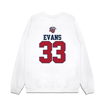 Liberty - NCAA Baseball : Jackson Evans - USA Raglan Premium Crewneck Sweatshirt-1