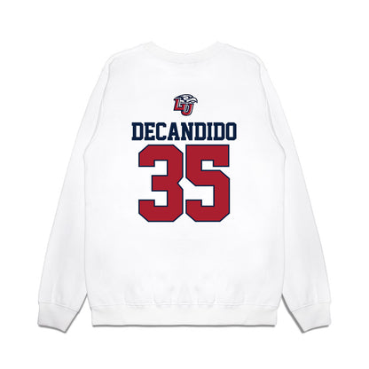 Liberty - NCAA Baseball : Riley DeCandido - USA Raglan Premium Crewneck Sweatshirt-1