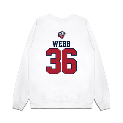 Liberty - NCAA Baseball : Joseph Webb - USA Raglan Premium Crewneck Sweatshirt-1
