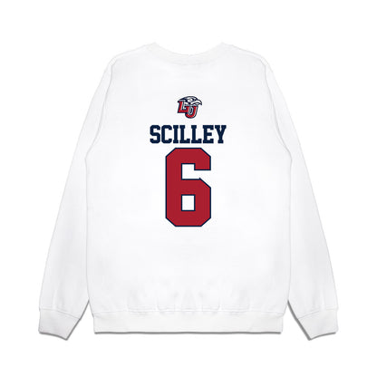 Liberty - NCAA Baseball : Landon Scilley - USA Raglan Premium Crewneck Sweatshirt-1