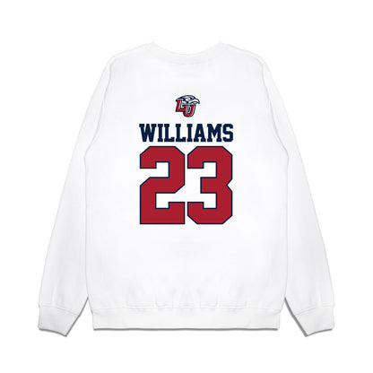 Liberty - NCAA Baseball : Kaleb Williams - USA Raglan Premium Crewneck Sweatshirt-1