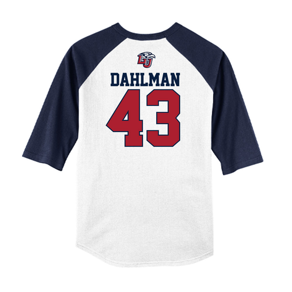 Liberty - NCAA Baseball : Brandon Dahlman - USA Raglan Raglan Shirt-1