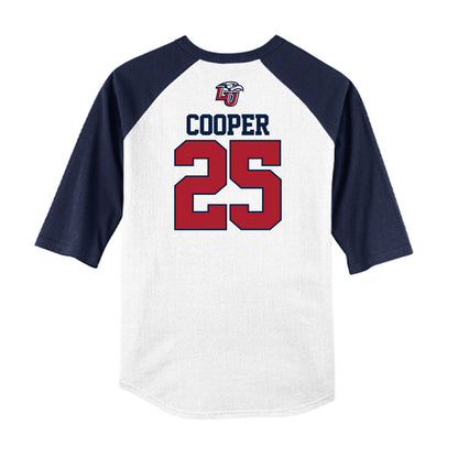 Liberty - NCAA Baseball : Trey Cooper - USA Raglan Raglan Shirt-1