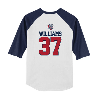 Liberty - NCAA Baseball : Spencer Williams - USA Raglan Youth Raglan T-Shirt-1