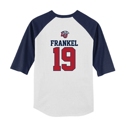 Liberty - NCAA Baseball : Jack Frankel - USA Raglan Youth Raglan T-Shirt-1