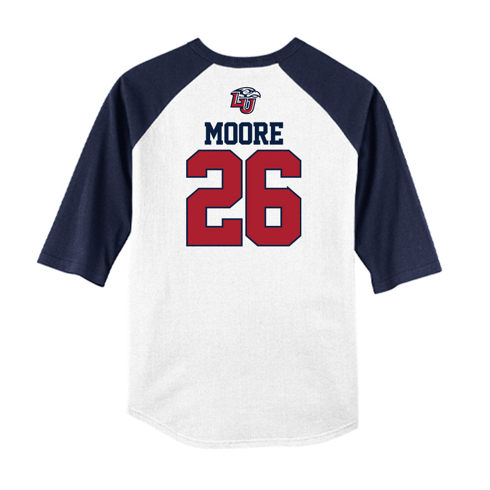 Liberty - NCAA Baseball : Tucker Moore - USA Raglan Raglan Shirt-1