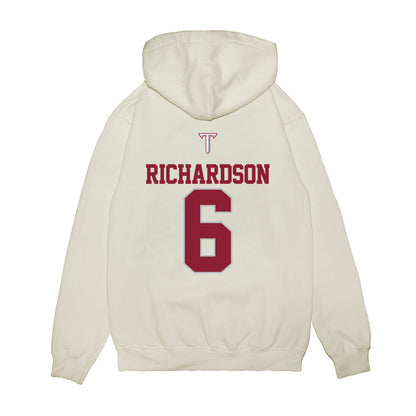 Troy - NCAA Baseball : Brady Richardson - USA Raglan Premium Hooded Sweatshirt-1