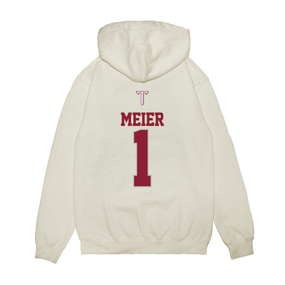 Troy - NCAA Baseball : Steven Meier - USA Raglan Premium Hooded Sweatshirt-1