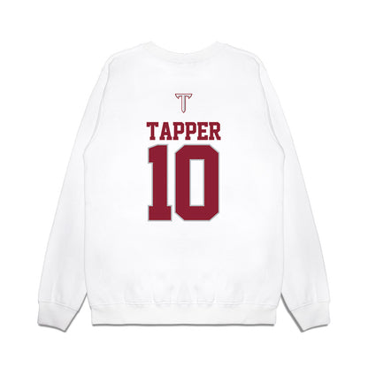 Troy - NCAA Baseball : Brock Tapper - USA Raglan Premium Crewneck Sweatshirt-1