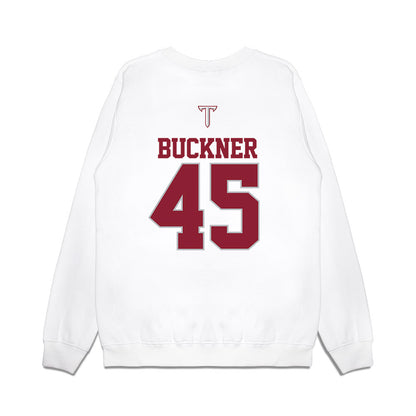 Troy - NCAA Baseball : Judah Buckner - USA Raglan Premium Crewneck Sweatshirt-1