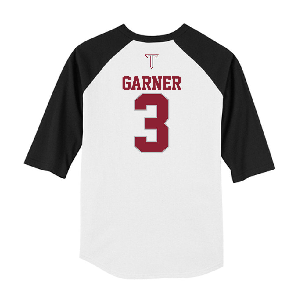 Troy - NCAA Baseball : Cole Garner - USA Raglan Raglan Shirt-1