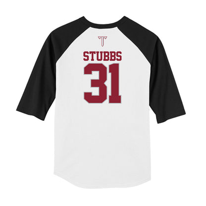 Troy - NCAA Baseball : Benjamin Stubbs - USA Raglan Raglan Shirt-1
