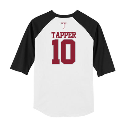 Troy - NCAA Baseball : Brock Tapper - USA Raglan Raglan Shirt-1