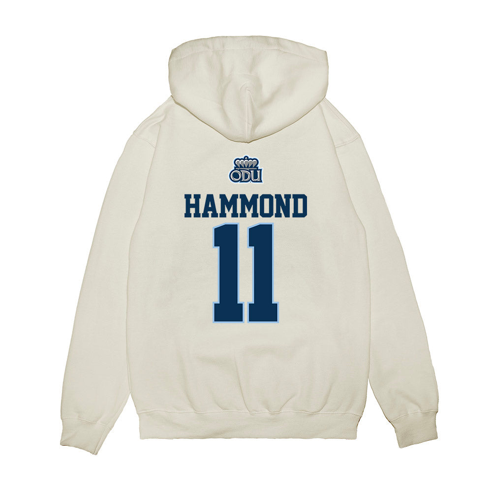 Old Dominion - NCAA Baseball : Tahraun Hammond - USA Raglan Premium Hooded Sweatshirt-1