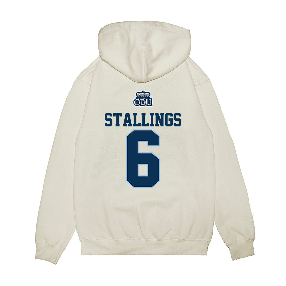 Old Dominion - NCAA Baseball : Maverick Stallings - USA Raglan Premium Hooded Sweatshirt-1