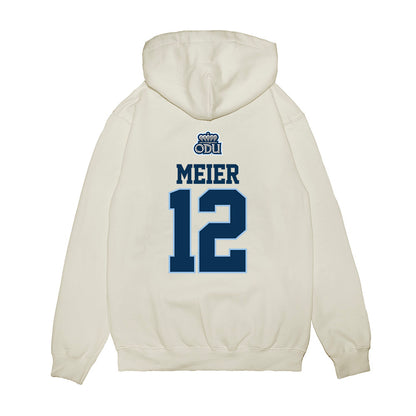 Old Dominion - NCAA Baseball : Steven Meier - USA Raglan Premium Hooded Sweatshirt-1