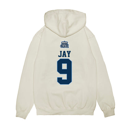 Old Dominion - NCAA Baseball : Cash Jay - USA Raglan Premium Hooded Sweatshirt-1