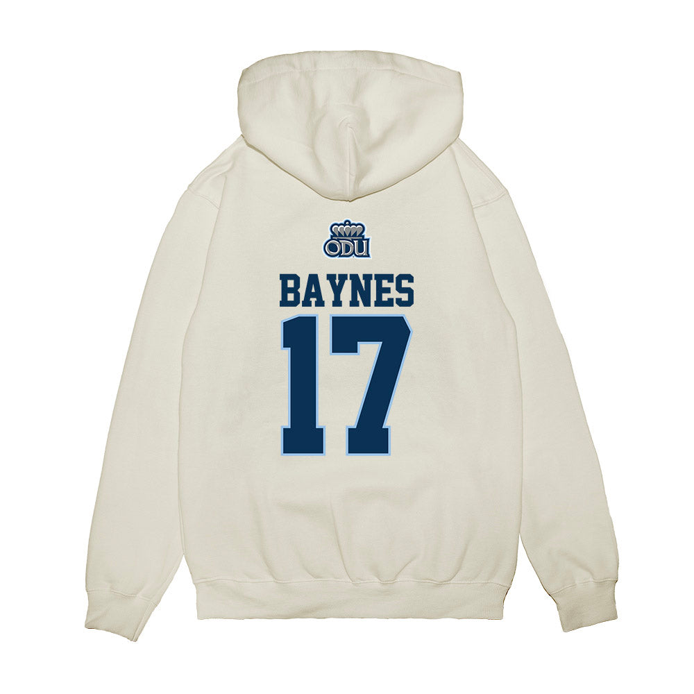 Old Dominion - NCAA Baseball : Hunter Baynes - USA Raglan Premium Hooded Sweatshirt-1