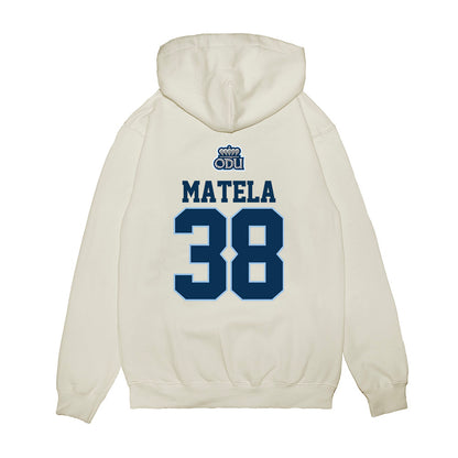 Old Dominion - NCAA Baseball : Bailey Matela - USA Raglan Premium Hooded Sweatshirt-1