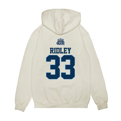 Old Dominion - NCAA Baseball : Luke Ridley - USA Raglan Premium Hooded Sweatshirt-1