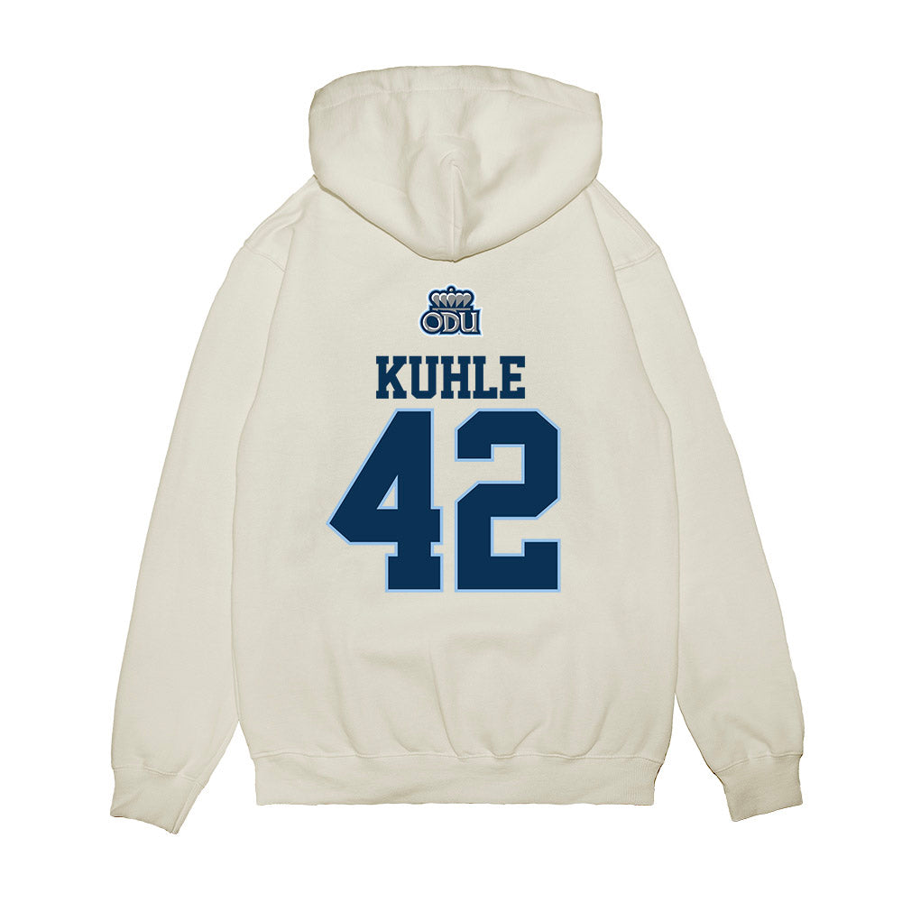 Old Dominion - NCAA Baseball : Aiden Kuhle - USA Raglan Premium Hooded Sweatshirt-1