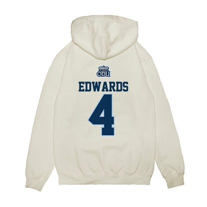 Old Dominion - NCAA Baseball : Kyle Edwards - USA Raglan Premium Hooded Sweatshirt-1
