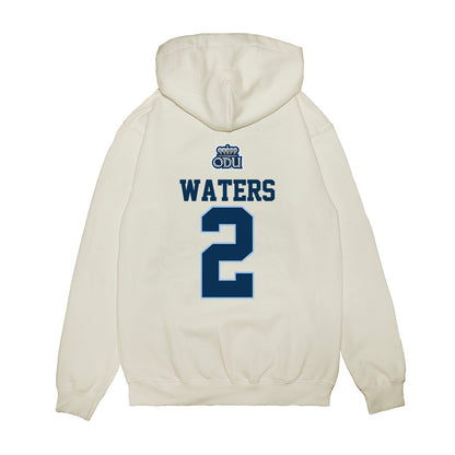 Old Dominion - NCAA Baseball : Luke Waters - USA Raglan Premium Hooded Sweatshirt-1