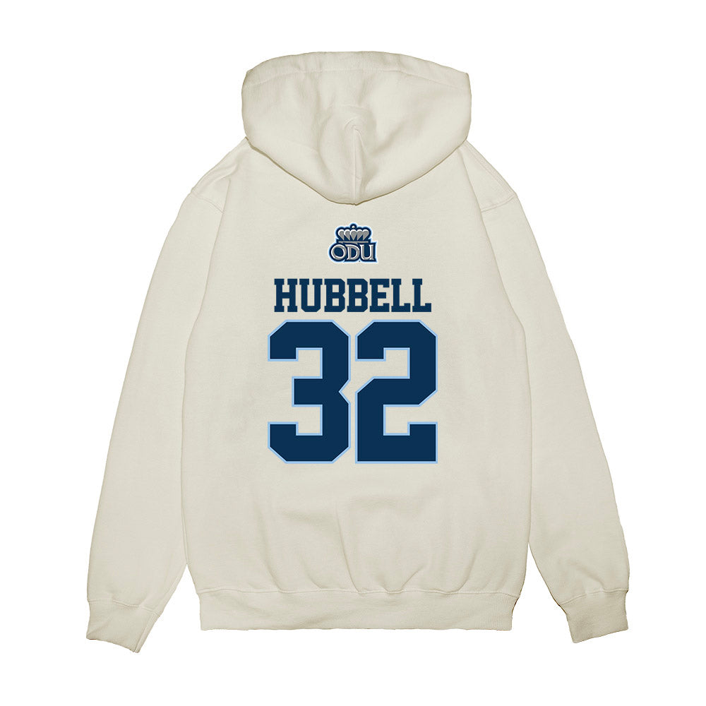 Old Dominion - NCAA Baseball : Ethan Hubbell - USA Raglan Premium Hooded Sweatshirt-1