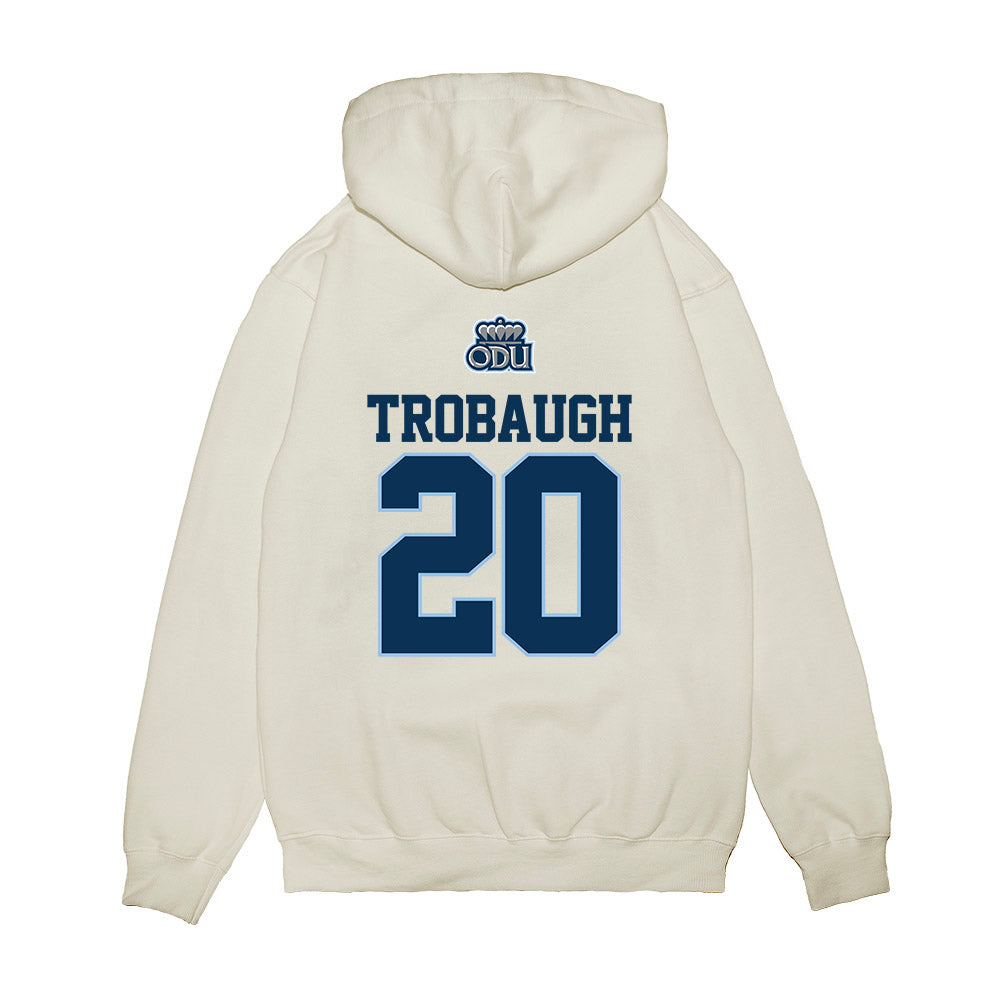 Old Dominion - NCAA Baseball : Hutson Trobaugh - USA Raglan Premium Hooded Sweatshirt-1