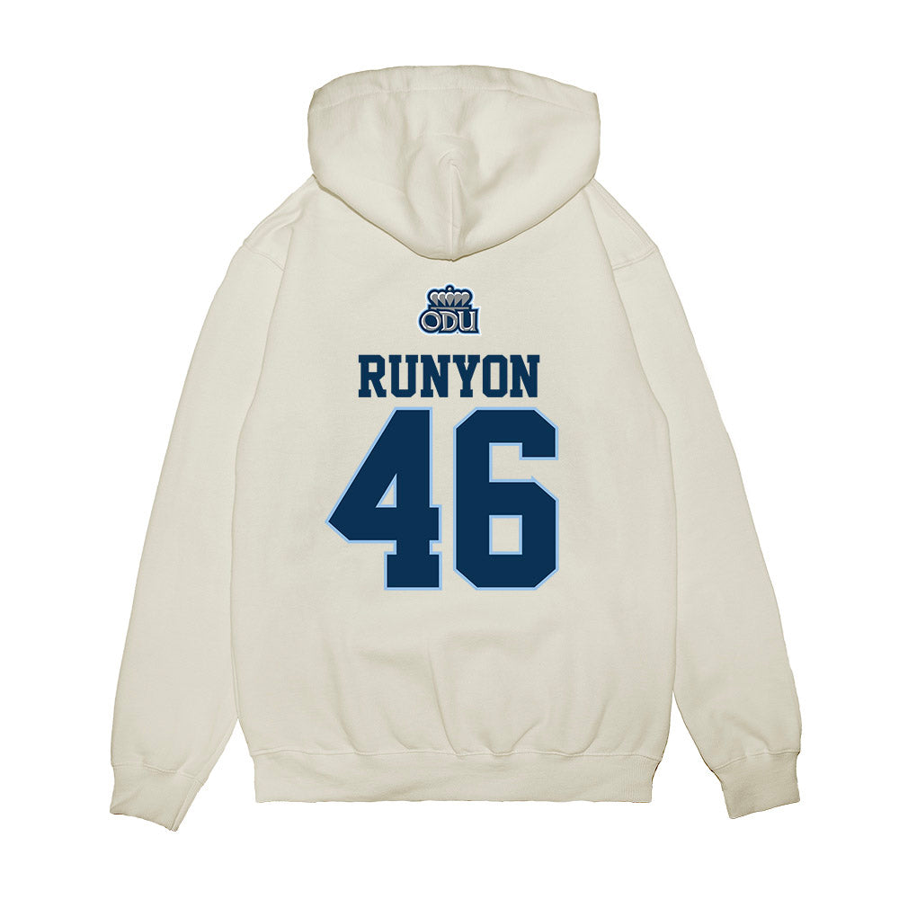 Old Dominion - NCAA Baseball : Jackson Runyon - USA Raglan Premium Hooded Sweatshirt-1