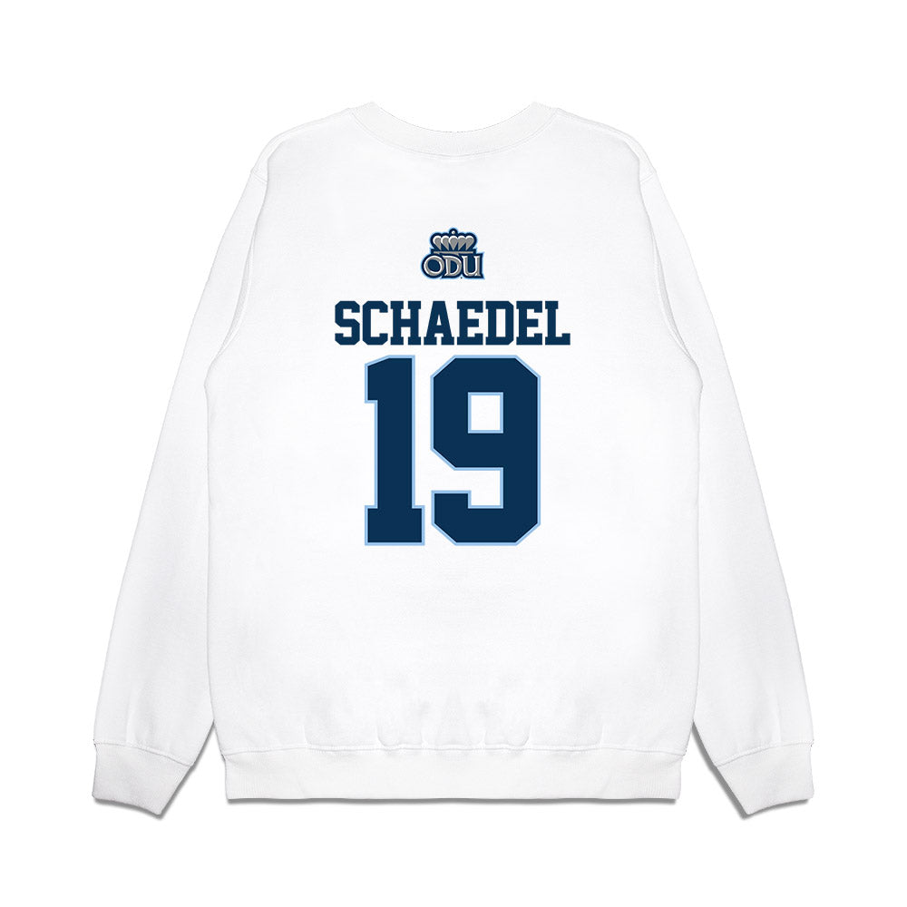 Old Dominion - NCAA Baseball : Tanner Schaedel - USA Raglan Premium Crewneck Sweatshirt-1