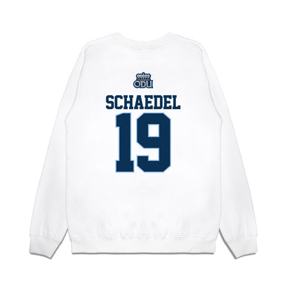 Old Dominion - NCAA Baseball : Tanner Schaedel - USA Raglan Premium Crewneck Sweatshirt-1