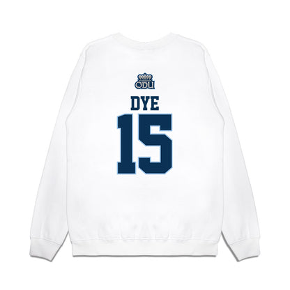 Old Dominion - NCAA Baseball : Macaddin Dye - USA Raglan Premium Crewneck Sweatshirt-1