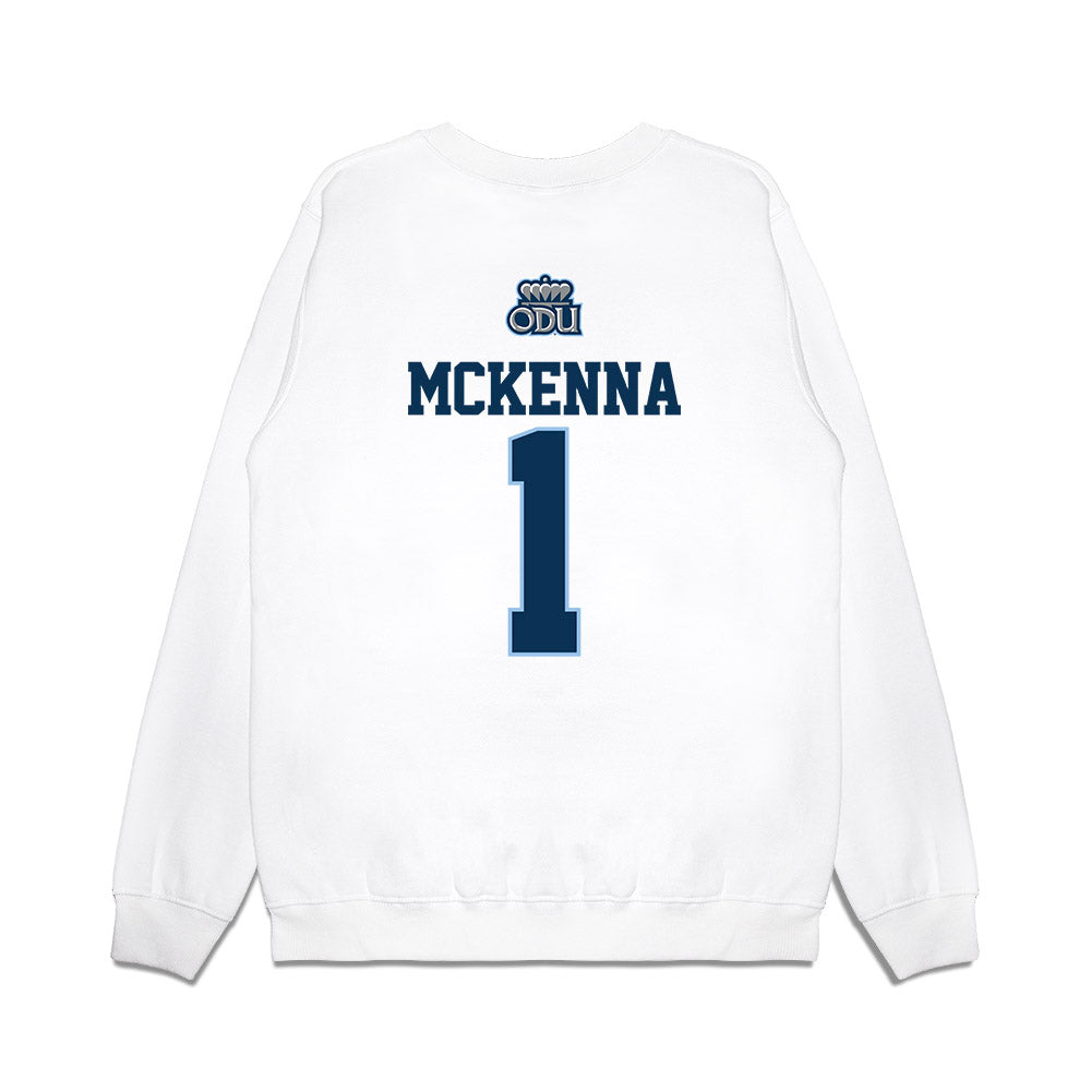 Old Dominion - NCAA Baseball : Cole McKenna - USA Raglan Premium Crewneck Sweatshirt-1