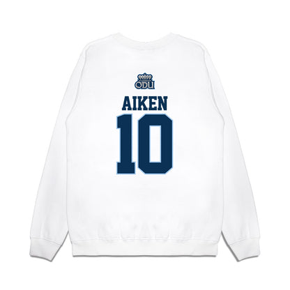 Old Dominion - NCAA Baseball : TJ Aiken - USA Raglan Premium Crewneck Sweatshirt-1