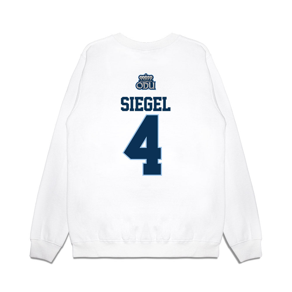 Old Dominion - NCAA Baseball : Bennett Siegel - USA Raglan Premium Crewneck Sweatshirt-1