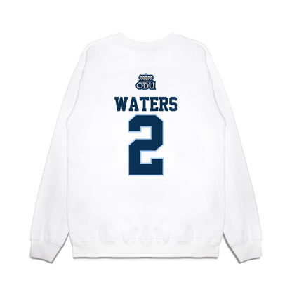 Old Dominion - NCAA Baseball : Luke Waters - USA Raglan Premium Crewneck Sweatshirt-1