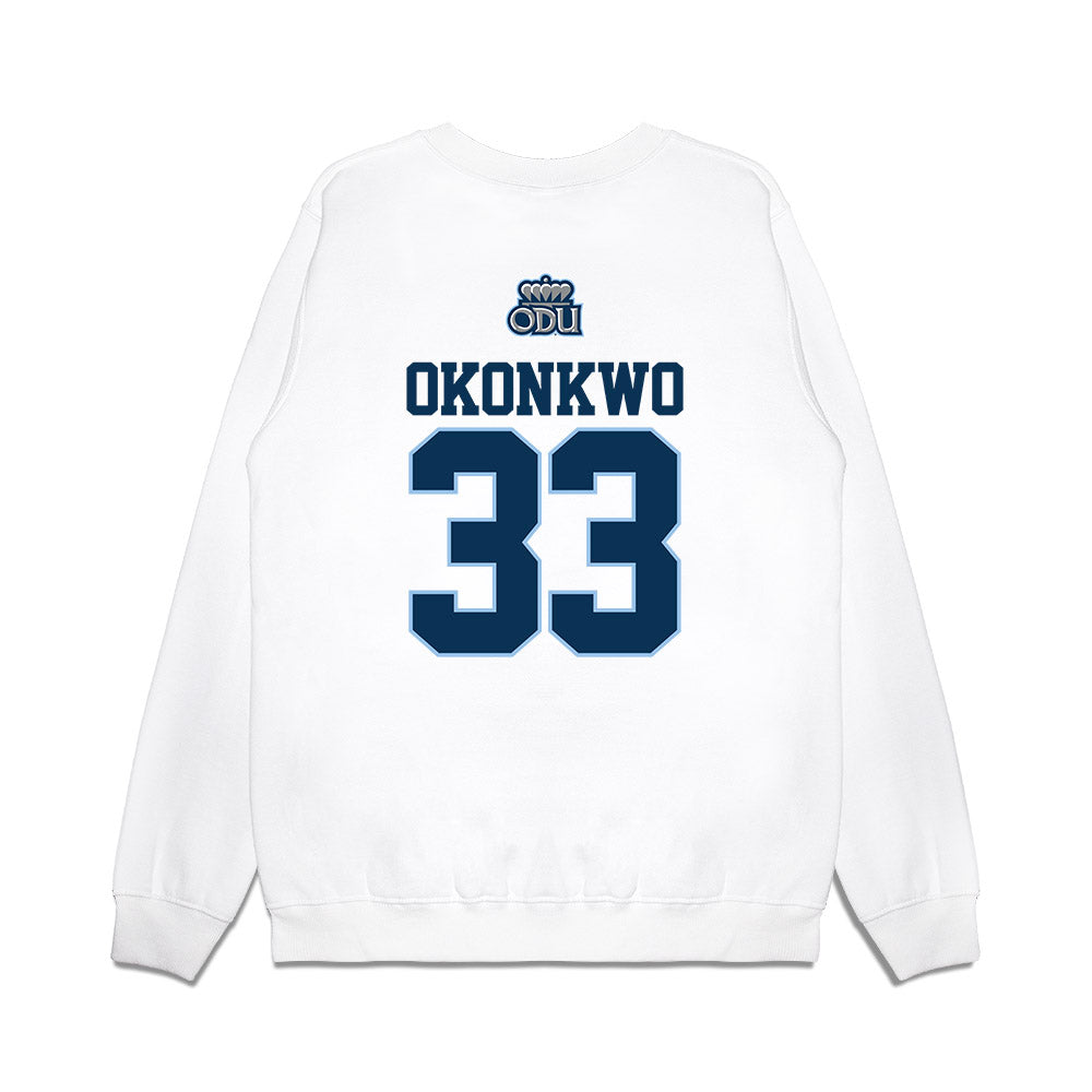 Old Dominion - NCAA Baseball : Jackson Okonkwo - USA Raglan Premium Crewneck Sweatshirt-1