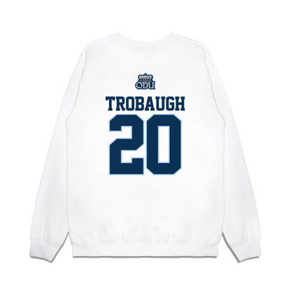 Old Dominion - NCAA Baseball : Hutson Trobaugh - USA Raglan Premium Crewneck Sweatshirt-1