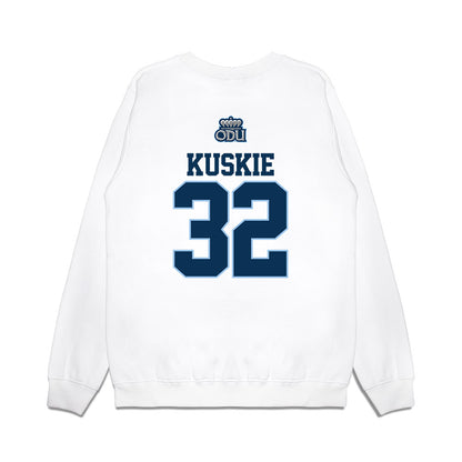 Old Dominion - NCAA Baseball : Darin Kuskie - USA Raglan Premium Crewneck Sweatshirt-1