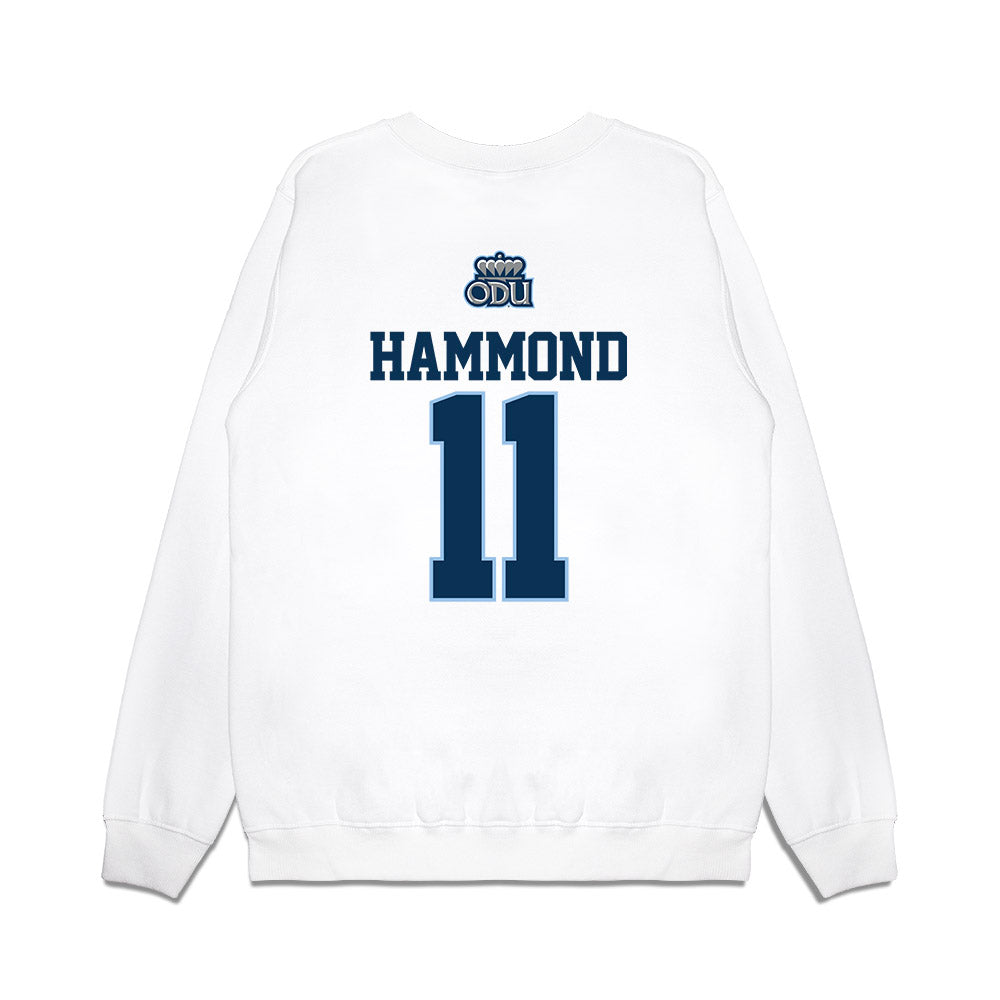 Old Dominion - NCAA Baseball : Tahraun Hammond - USA Raglan Premium Crewneck Sweatshirt-1