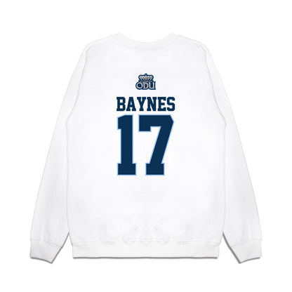 Old Dominion - NCAA Baseball : Hunter Baynes - USA Raglan Premium Crewneck Sweatshirt-1