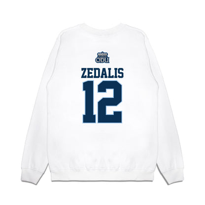Old Dominion - NCAA Baseball : Tyler Zedalis - USA Raglan Premium Crewneck Sweatshirt-1