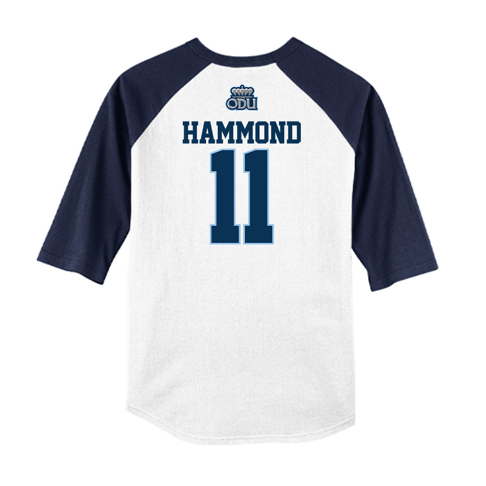Old Dominion - NCAA Baseball : Tahraun Hammond - USA Raglan Raglan Shirt-1