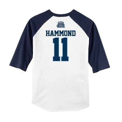 Old Dominion - NCAA Baseball : Tahraun Hammond - USA Raglan Raglan Shirt-1