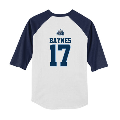 Old Dominion - NCAA Baseball : Hunter Baynes - USA Raglan Youth Raglan T-Shirt-1