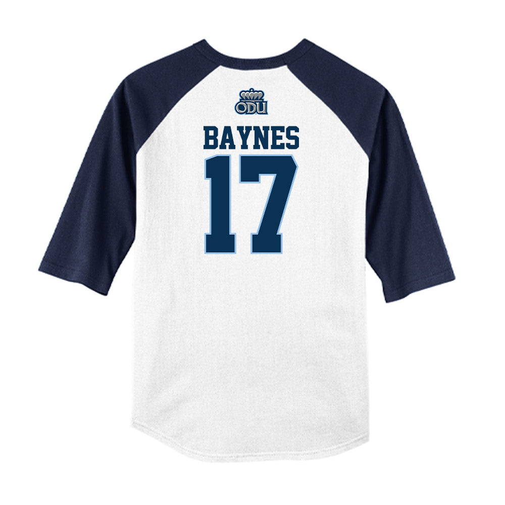 Old Dominion - NCAA Baseball : Hunter Baynes - USA Raglan Raglan Shirt-1