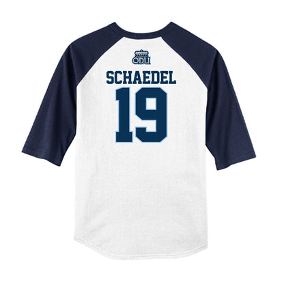 Old Dominion - NCAA Baseball : Tanner Schaedel - USA Raglan Raglan Shirt-1
