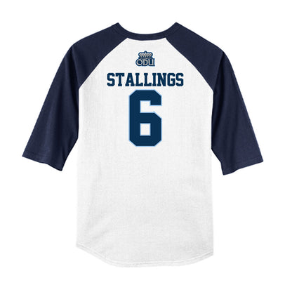 Old Dominion - NCAA Baseball : Maverick Stallings - USA Raglan Raglan Shirt-1