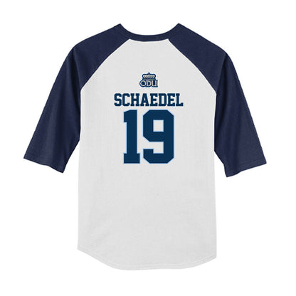Old Dominion - NCAA Baseball : Tanner Schaedel - USA Raglan Youth Raglan T-Shirt-1